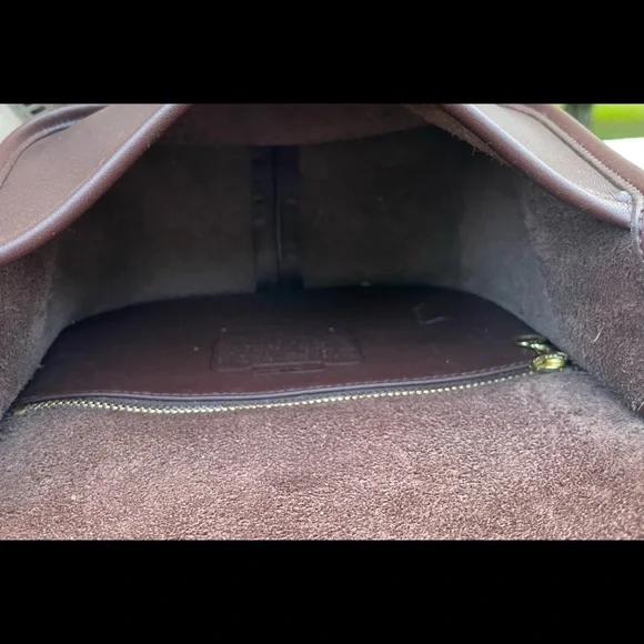 ❤️SOLD❤️Vintage Coach Mahogany Legacy Small Flap 9965 - Picture 8 of 10